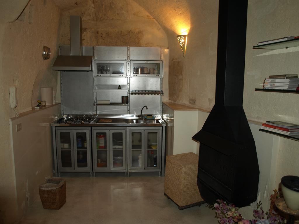 마테라 Casa Grotta Le Terrazze 아파트 객실 사진